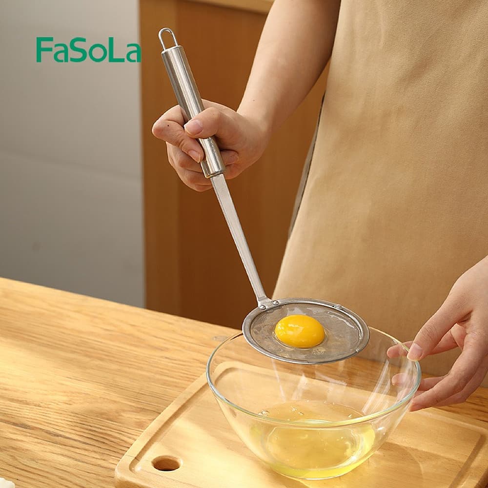 FaSoLa-Stainless-Steel-Skimmer-Spoon---31.4*10cm-1