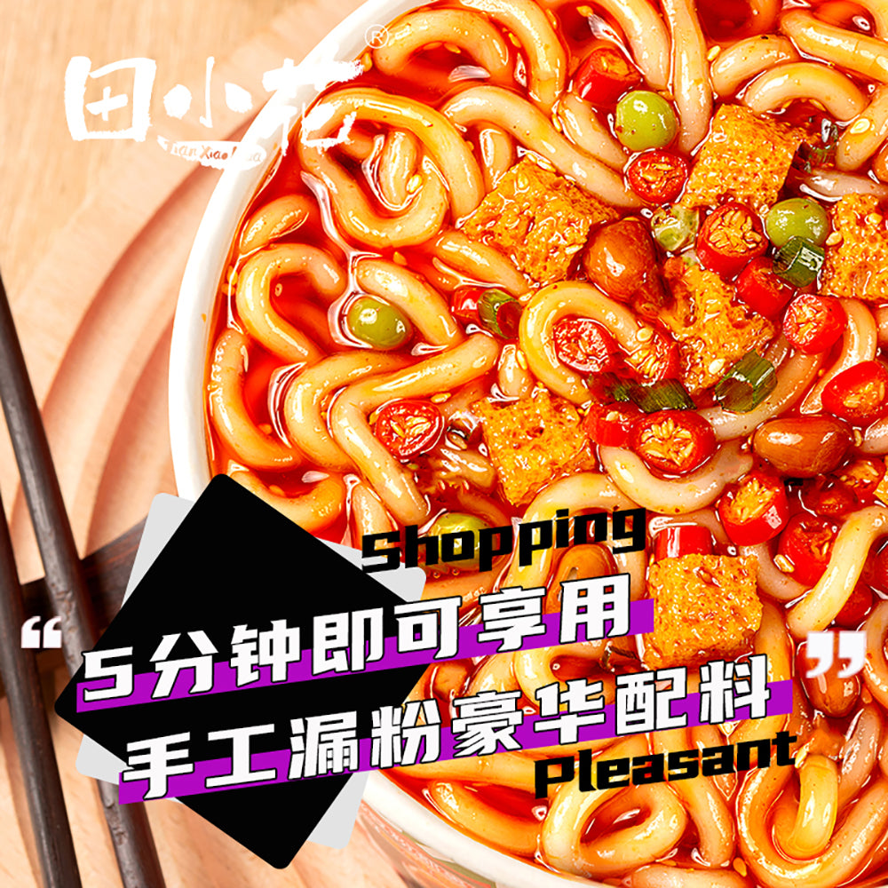 Tian-Xiao-Hua-Zero-Fat-Potato-Noodles-with-Red-Oil-Flavor---271g-1