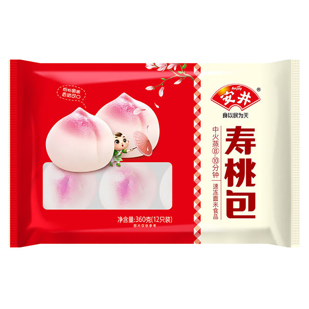 [Frozen]-Anyi-Longevity-Peach-Buns-360g-1