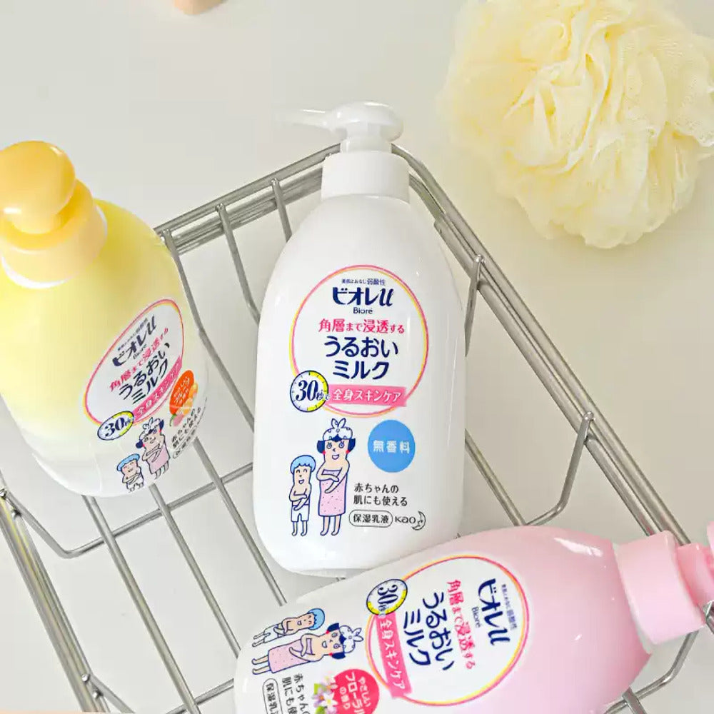 Kao-Biore-Moisturizing-Body-Milk-–-Fruity-Scent-300ml-4