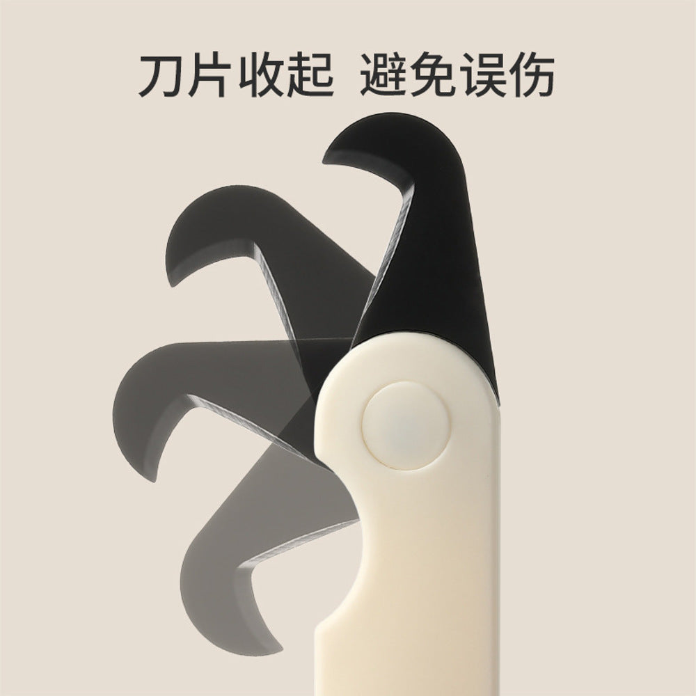 FaSola-Double-Headed-Utility-Box-Cutter-Knife---Beige,-2-Pack-4