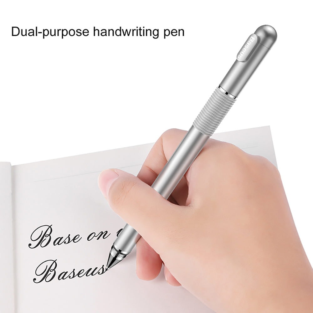 Baseus-Dual-Function-Stylus-Pen---Silver-1