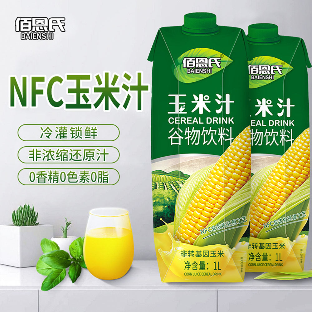 Baienshi-Corn-Juice-Cereal-Drink---1L-1