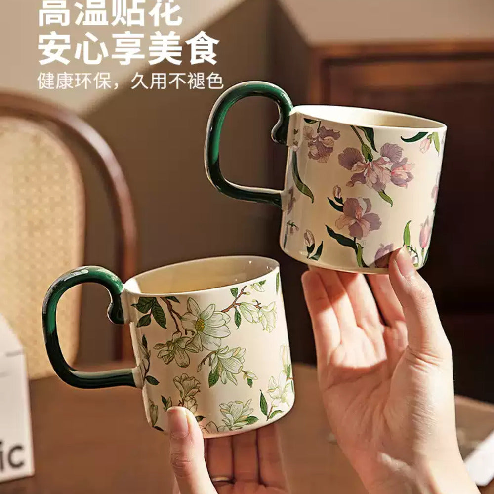 Modern-Sweethome-Iris-Blossom-Ceramic-Mug-–-400ml,-Dishwasher-&-Microwave-Safe-4