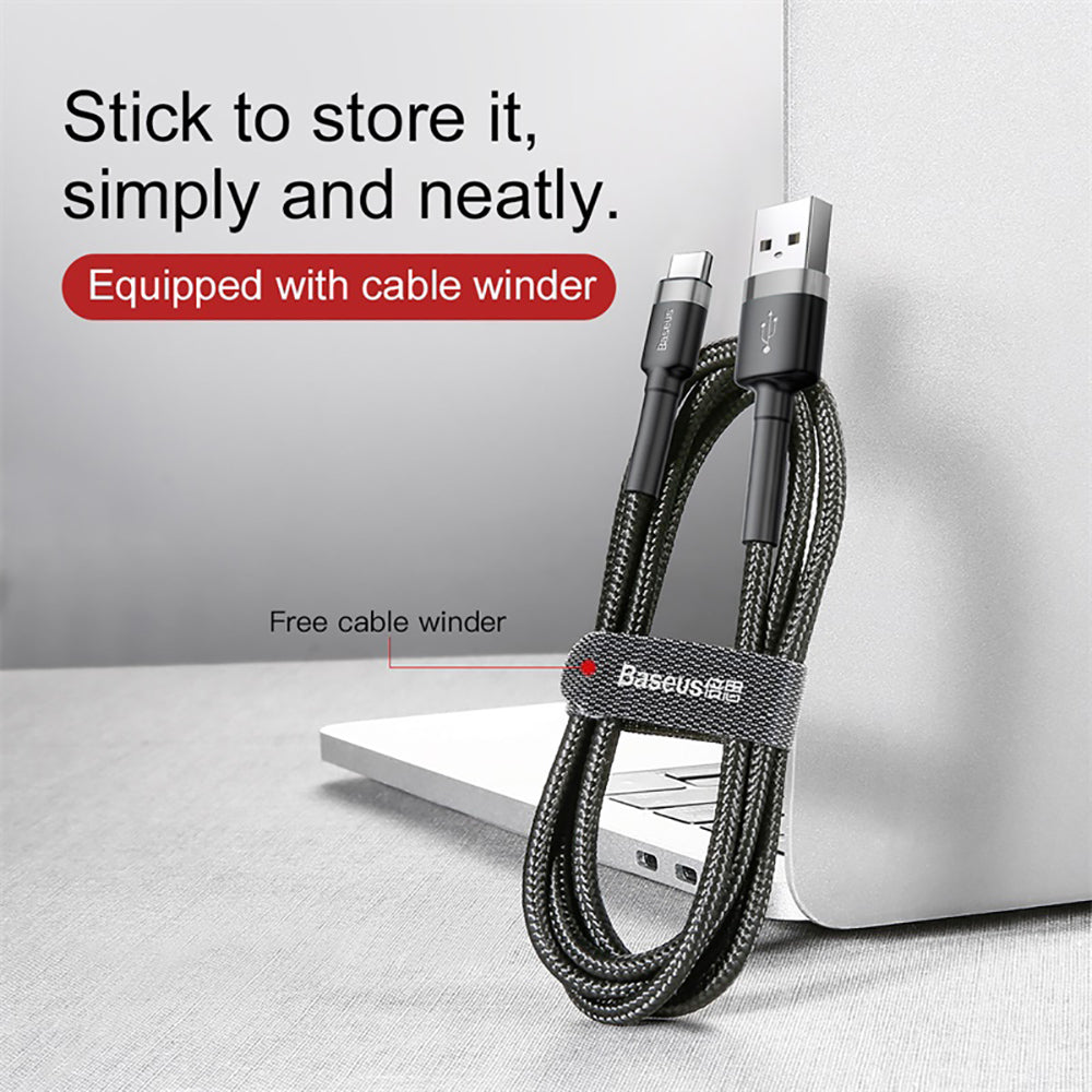 Baseus-Cafule-USB-to-Type-C-Cable-3A-0.5M---Space-Gray-and-Black-1