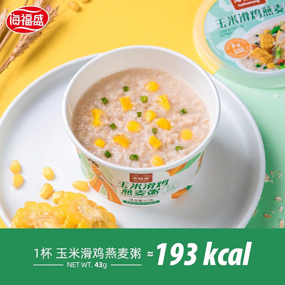 Haifusheng-Instant-Corn-&-Chicken-Oatmeal-Porridge---43g-1