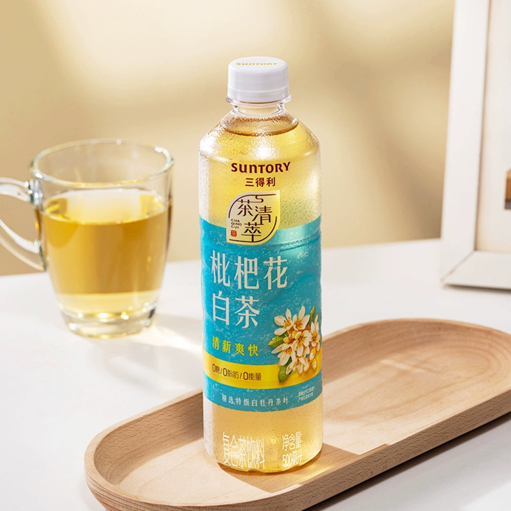 Suntory-Loquat-Blossom-White-Tea---Zero-Sugar-Refreshing-Brew,-500ml-4