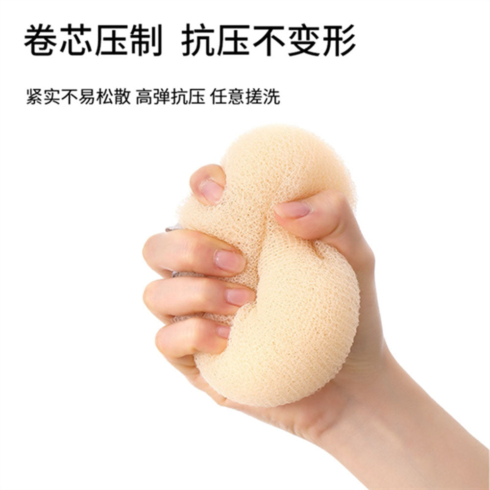 FaSoLa-Nylon-Bath-Sponge---Beige,-11x11cm-1