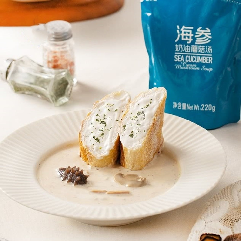 Baishanzu-Sea-Cucumber-Cream-Mushroom-Soup---6-Servings,-1.32kg-1