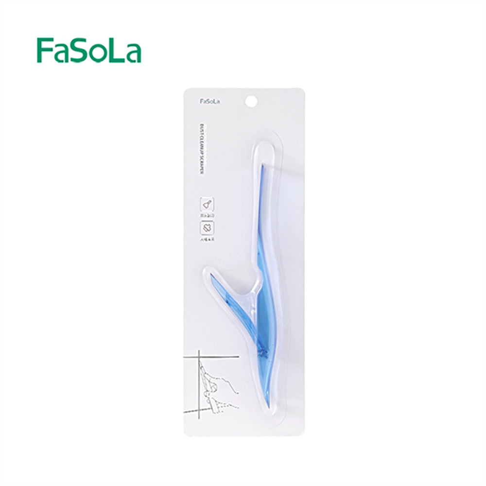 FaSoLa-Multi-Functional-Kitchen-Plastic-Stain-Scraper---Blue,-18*2.3*1.3cm-1