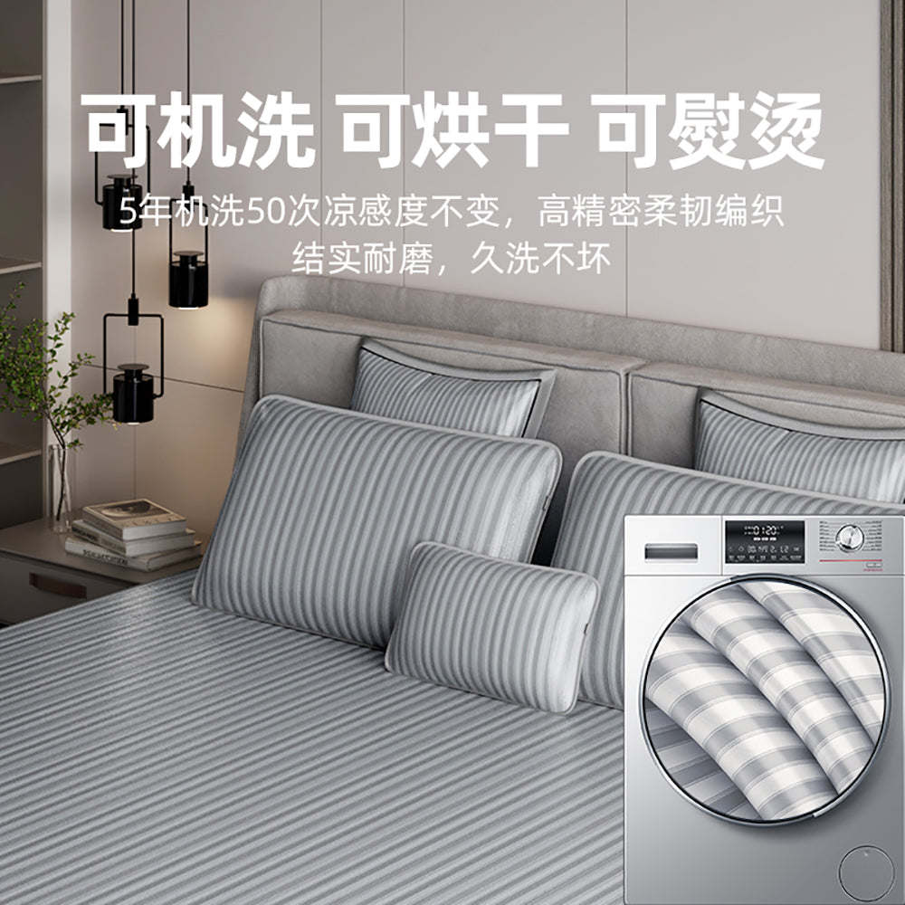 Lao-Xi-Jiang-Thickened-Ice-Silk-Cooling-Mat-for-1.8m-Bed-1