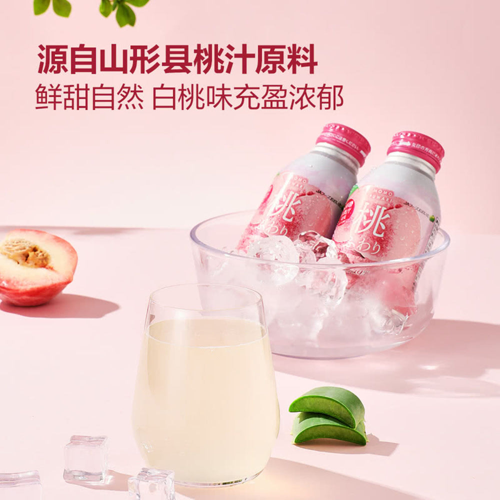 MomoFuwari-Japanese-Peach-Juice-Drink-–-275g-x-12-Bottles-(10%-Fruit-Juice)-4