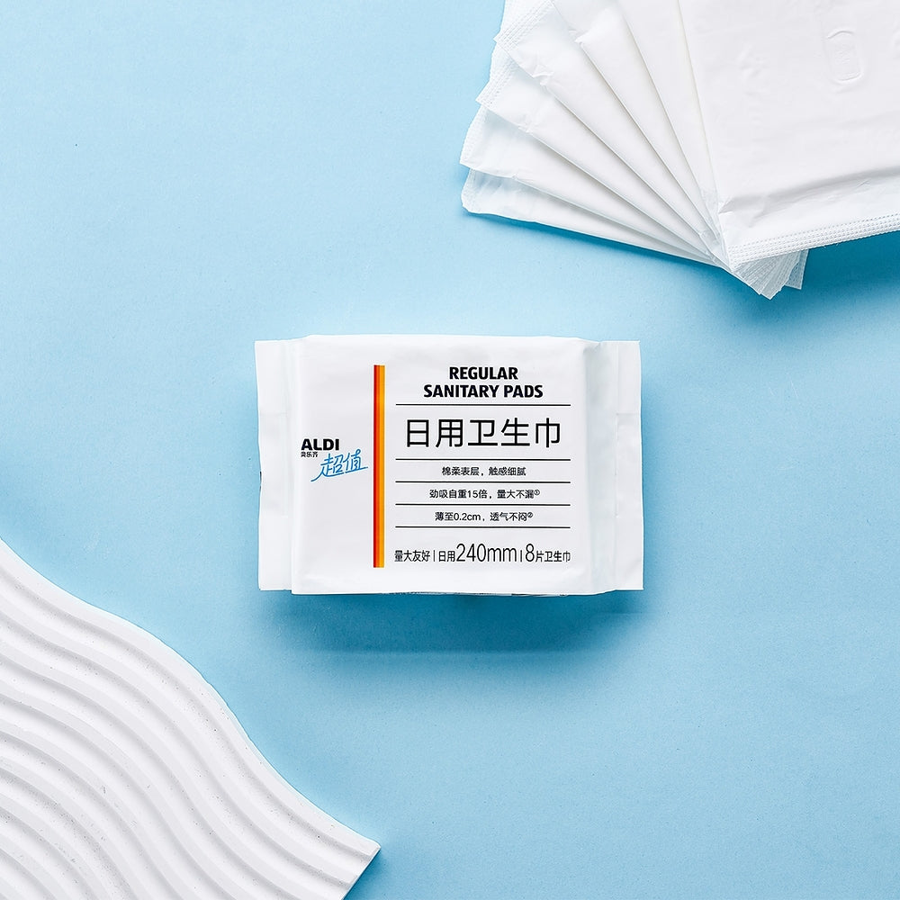 ALDI-Regular-Sanitary-Pads-240mm---8-Pads-–-Limited-Import-4