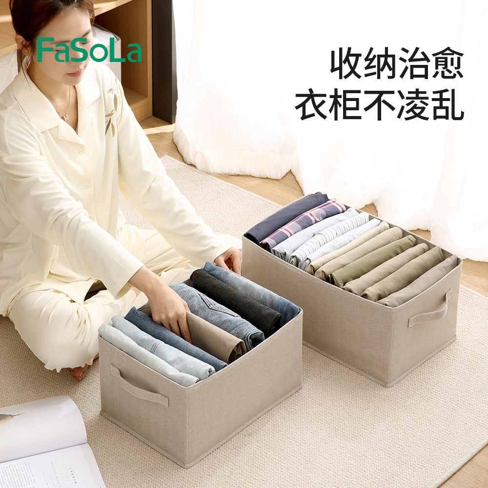 FaSoLa-Deluo-Grey-Storage-Box-27L-1