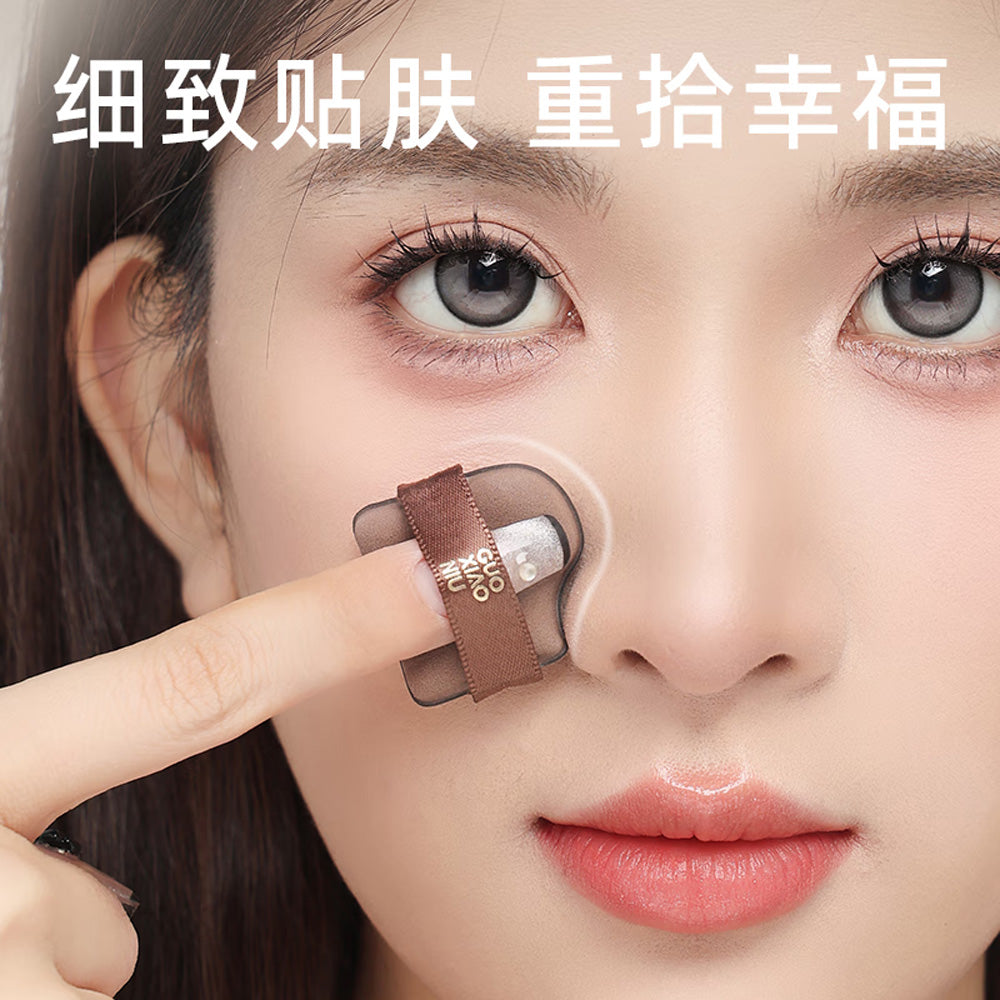 Guo-Xiao-Niu-Mini-Chocolate-Cookie-Makeup-Puffs---5-Pieces/Box-4