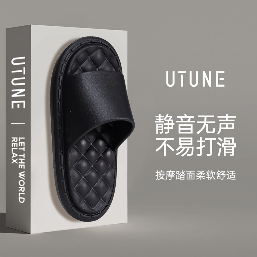 UTUNE-Indoor-Slippers---Mysterious-Black,-Size-40-41-1