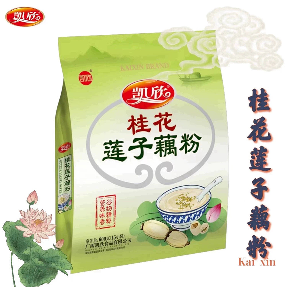 Kaixin-Osmanthus-Lotus-Seed-Lotus-Root-Powder---15-Packs,-600g-1