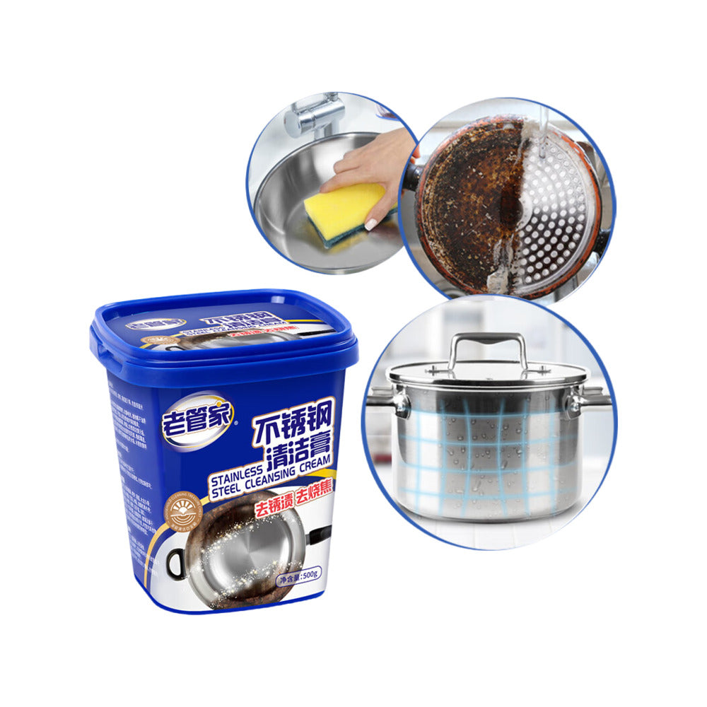 Laoguanjia-Stainless-Steel-Cleansing-Cream-500g-–-Non-Scratch-Cookware-&-Sink-Polish-Cleaner-4