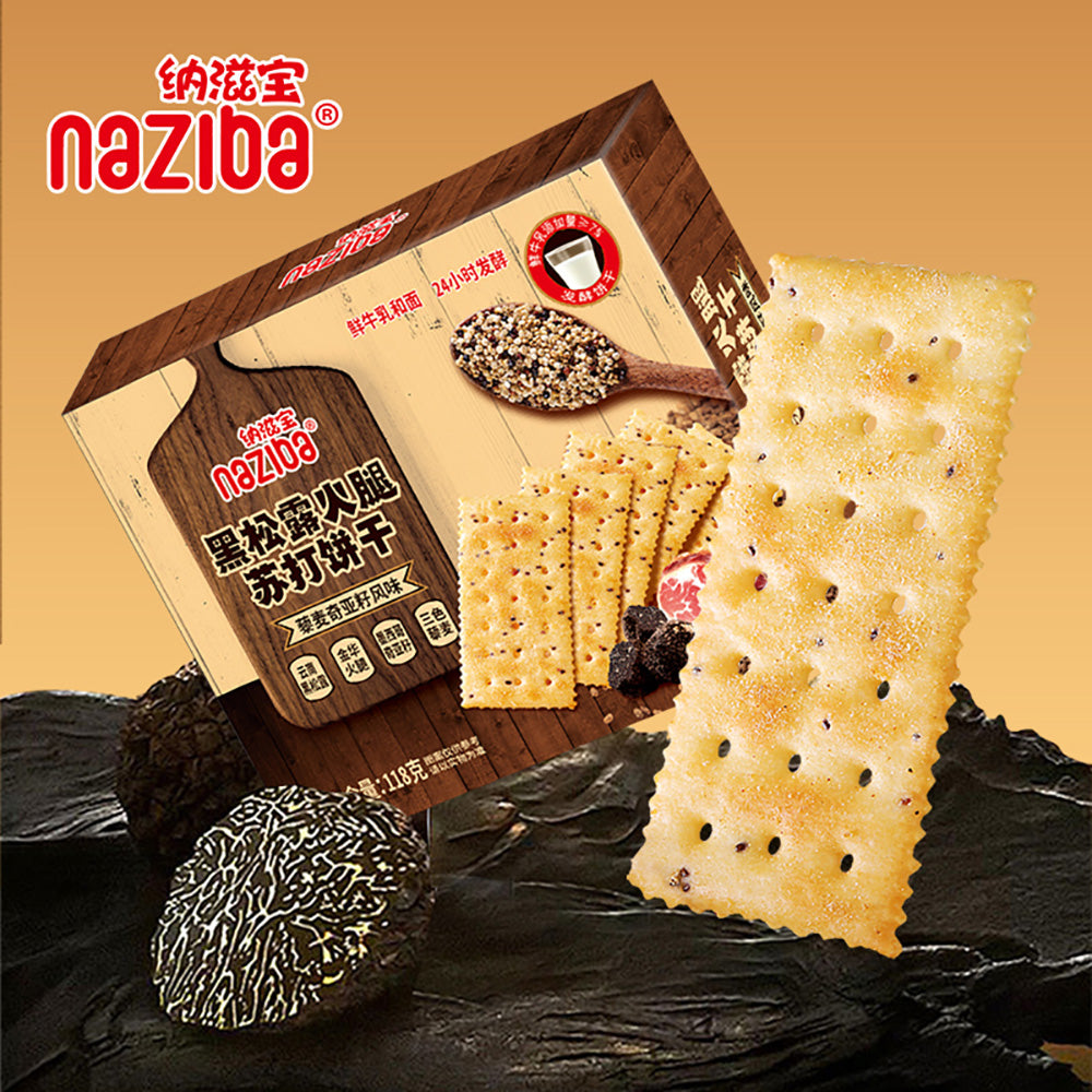 Naziba-Black-Truffle-Ham-Soda-Crackers-with-Quinoa-and-Chia-Seeds-Flavor---728g-1