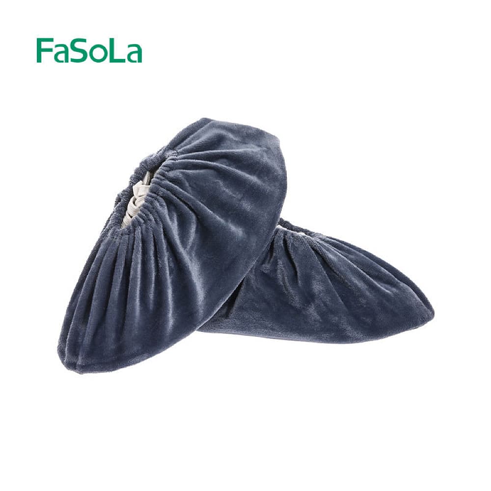 FaSoLa-Velvet-Shoe-Covers---Grey,-30*11.5cm-1