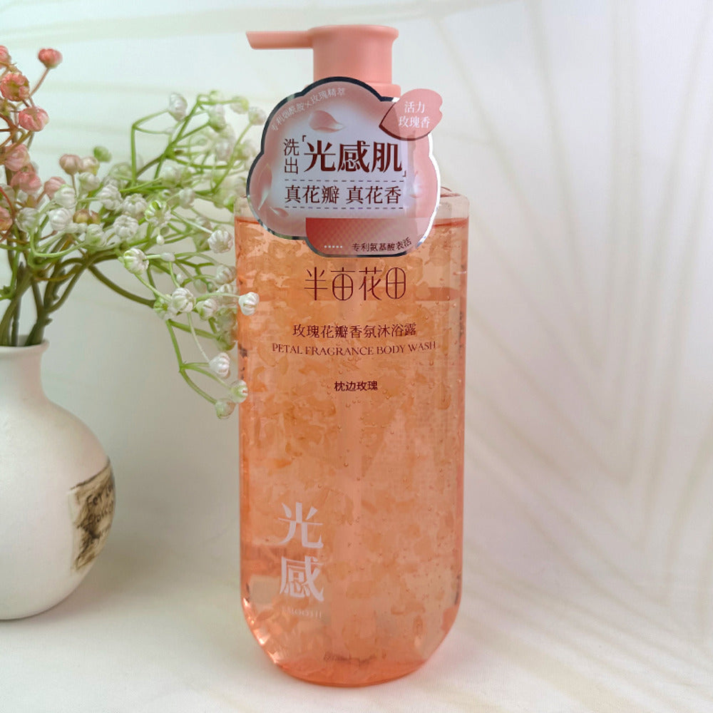 Banmu-Huatian-Petal-Fragrance-Body-Wash-–-Bedside-Rose-500g---Rose-Petal-Infused-Shower-Gel-4