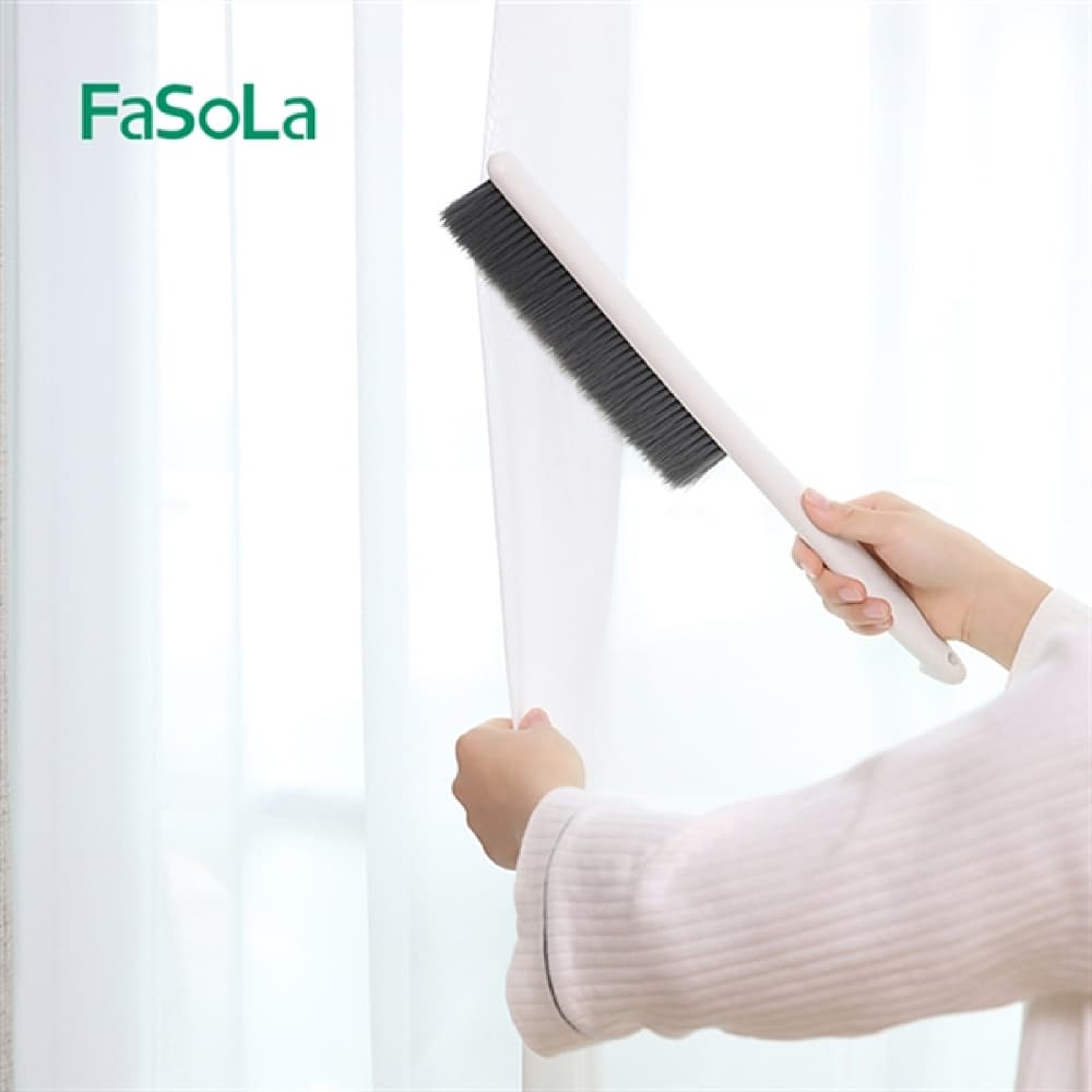 FaSoLa-Long-Handle-Soft-Bristle-Brush---Off-White,-39x7cm-1