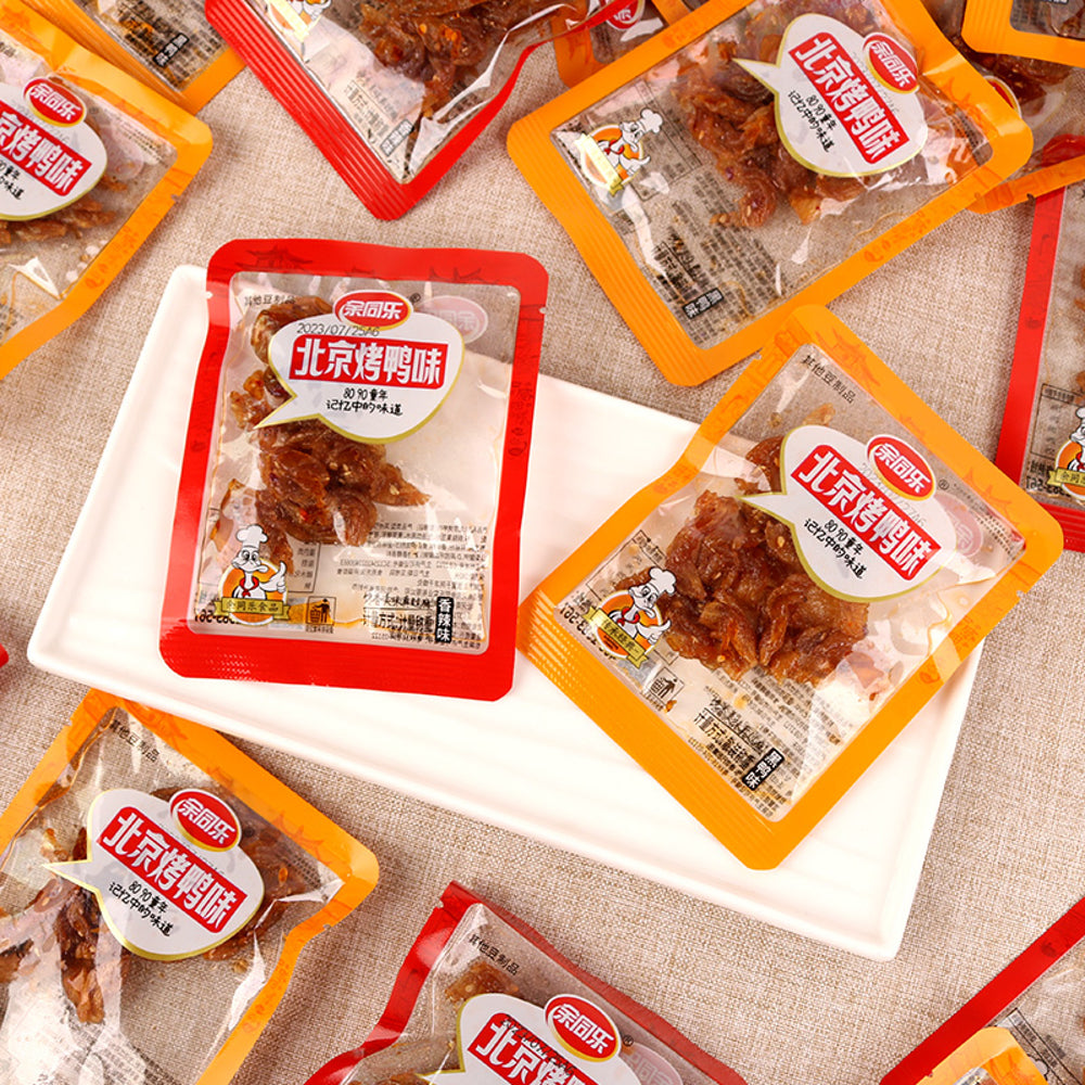 Yutongle-Beijing-Roast-Duck-Flavored-Tofu-Jerky-–-Black-Duck-Style-328g---Plant-Based-Soy-Snack-4