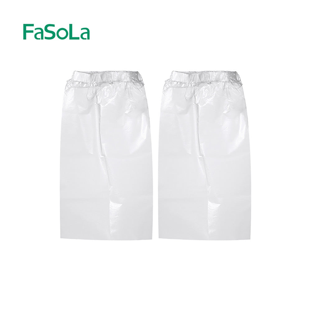 FaSoLa-Waterproof-Pant-Covers---Transparent,-5-Pairs-1