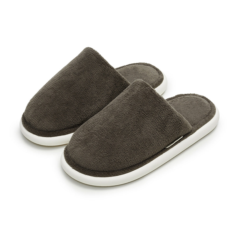 YouDiao-Men's-Cotton-Slippers---Cocoa-Brown,-Size-40-41-1