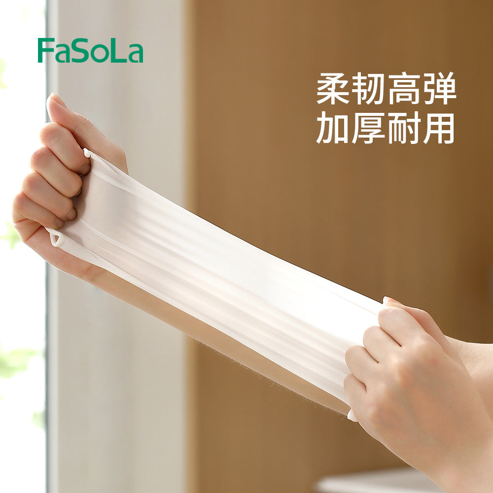 FaSoLa-Nitrile-Household-Gloves-S-Size---Semi-Transparent-White,-30-Pieces-1