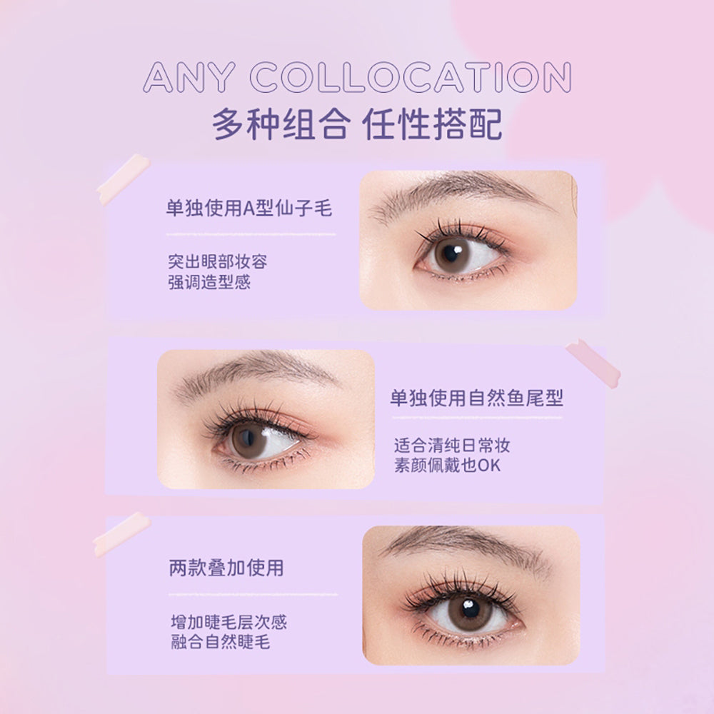 Everbab-Single-Cluster-False-Eyelashes---A-Type-&-Fish-Tail-Type-1