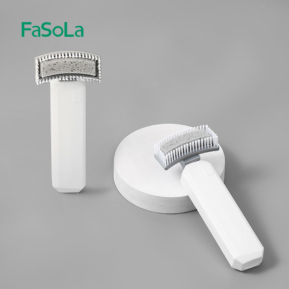 FaSoLa-Multi-Function-Liquid-Dispensing-Scrub-Brush---White,-24.5*9.5*5.8cm-1