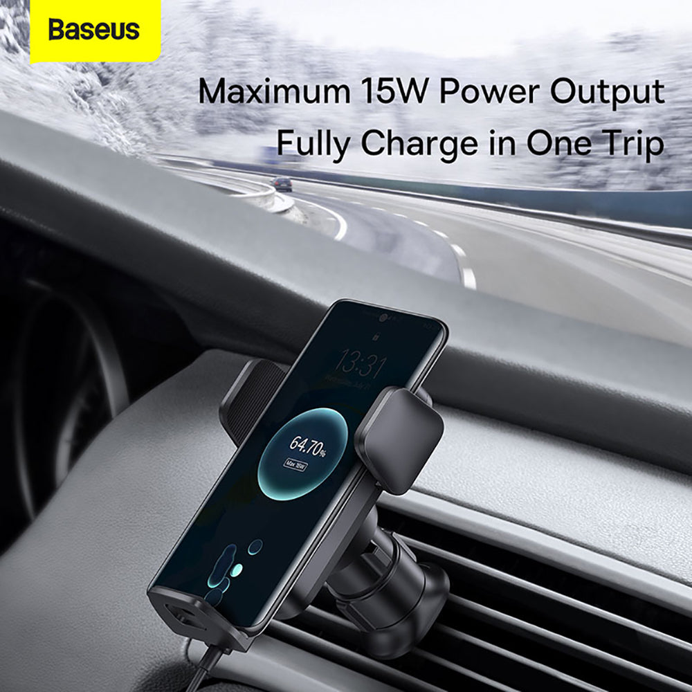 Baseus-Wisdom-Auto-Alignment-Car-Mount-Wireless-Charger-15W---Black-1