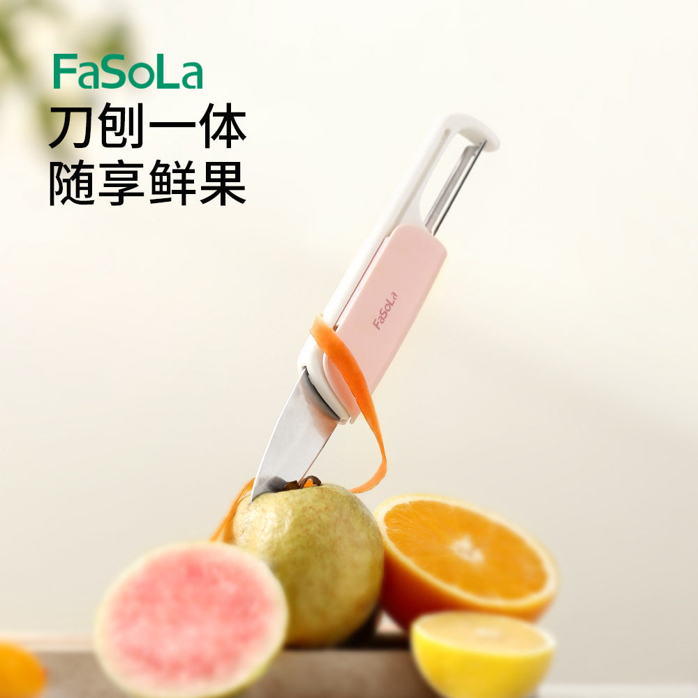 FaSoLa-Multifunctional-Fruit-Knife---Pink-1