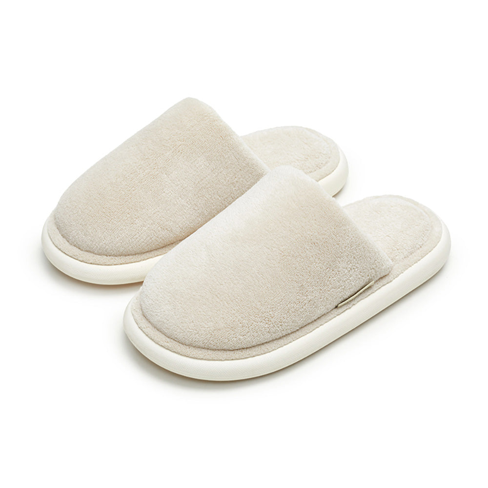 YouDiao-Men's-Cozy-Snowflake-Slippers---Cream-White,-Size-40-41-1