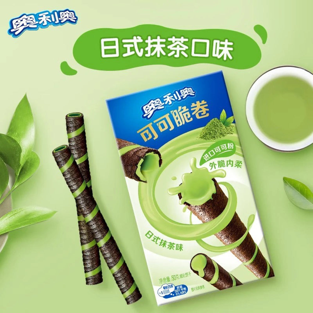 Oreo-Cocoa-Wafer-Rolls-–-Japanese-Matcha-Cream-Filling-50g---Matcha-Wafer-Sticks-4
