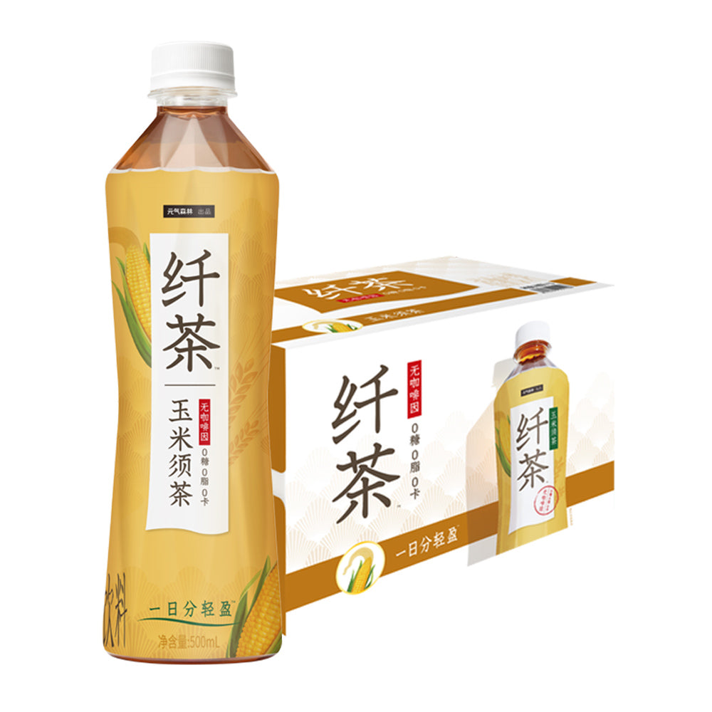 [Full-Case]-Genki-Forest-Corn-Silk-Tea,-500ml-x-15-Bottles-per-Case-1