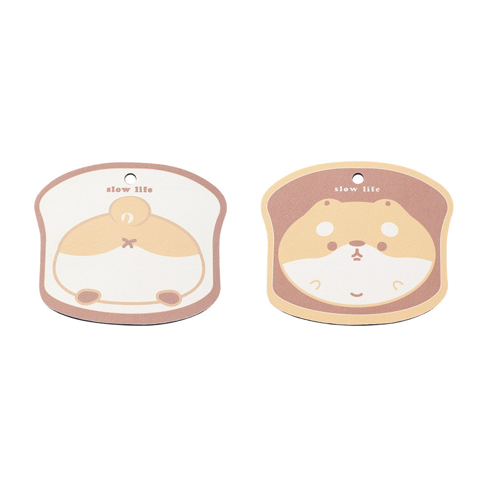 Fasola-Absorbent-Coasters-Shiba-Inu-Design---2-Pieces,-16.3*14.3cm-1