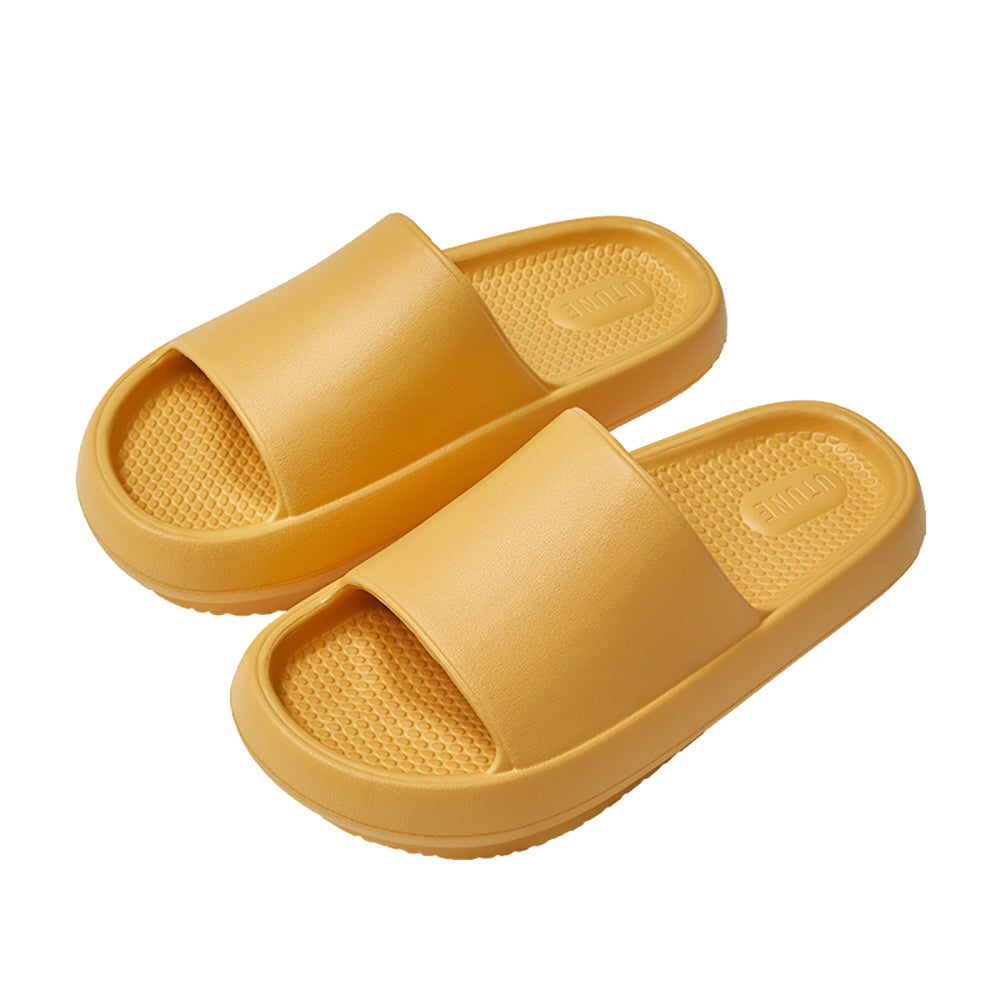 YouDiao-EVA-Negative-Heel-Slippers---Goose-Yellow,-Size-37-38-1