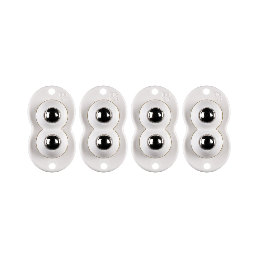 FaSoLa-Double-Swivel-Wheels---White,-Set-of-4-1