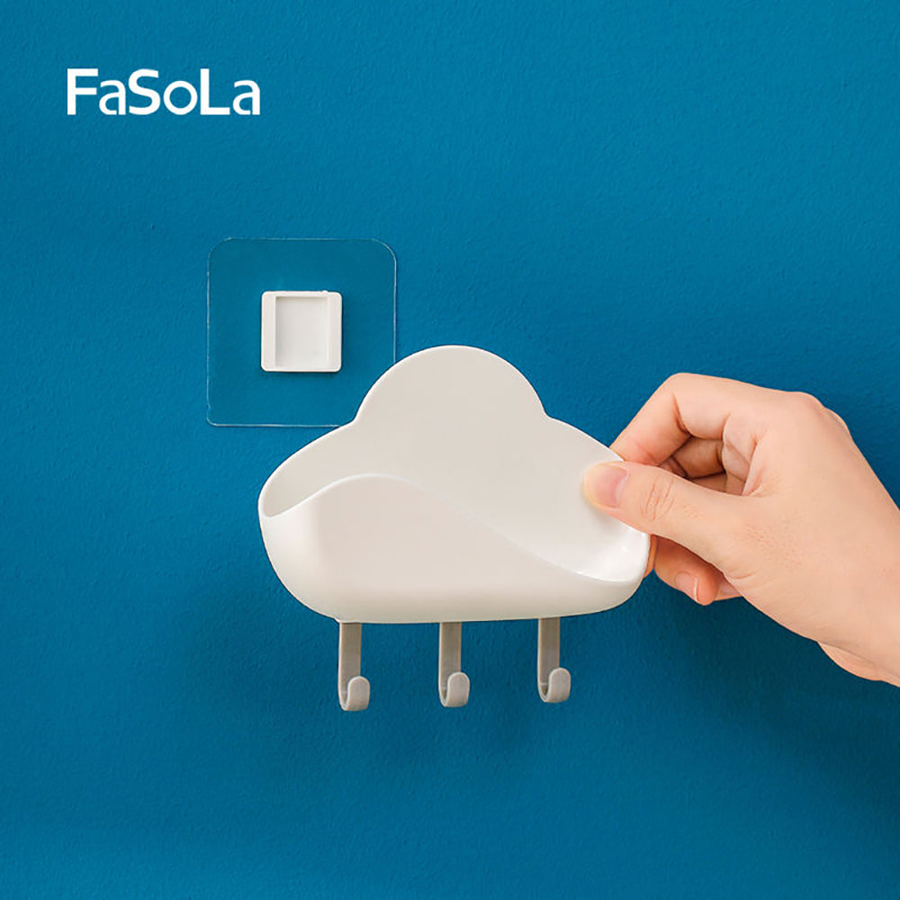 FaSoLa-No-Drill-Cloud-Hooks---White,-12*3.6*12cm-1