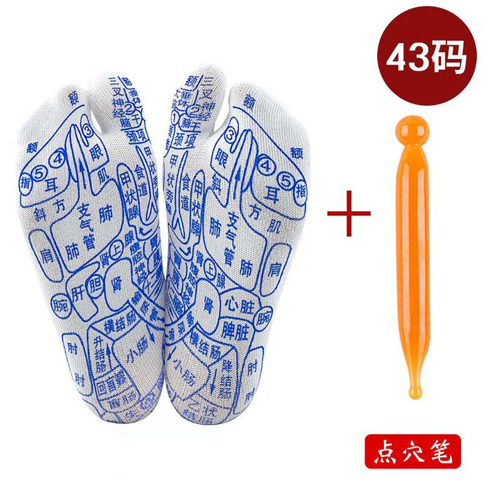 Ulife-Acupressure-Reflexology-Socks-with-Massage-Stick---Size-43-1