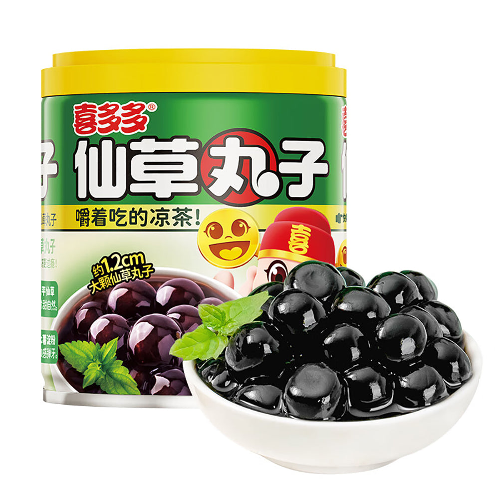 Xiduoduo-Grass-Jelly-Balls---200g-x-12-Cans/Box-1