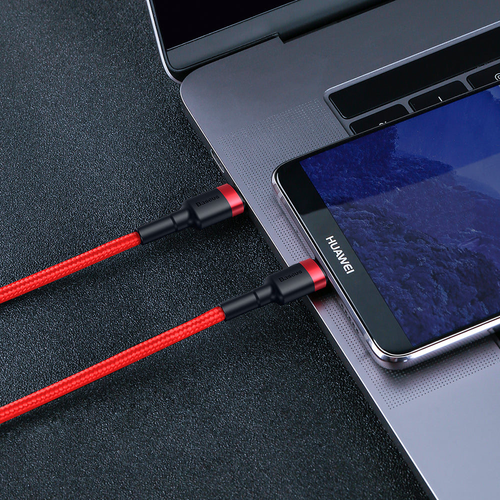 Baseus-Type-C-PD2.0-60W-Fast-Charging-Data-Cable-(20V-3A)---Red,-2m-1