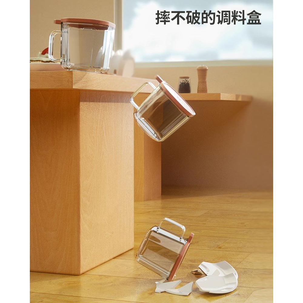 Robo-Dual-Compartment-Spice-Box-in-Elegant-White,-500ml-1