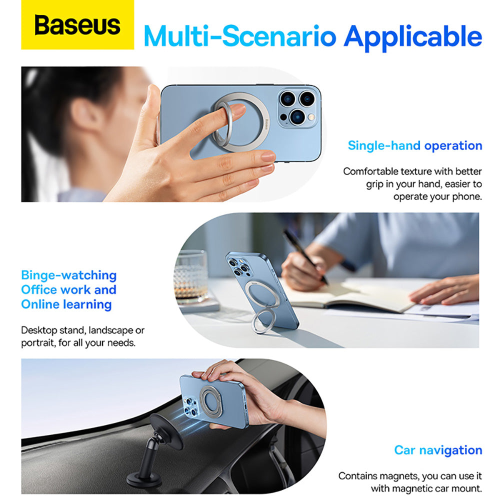 Baseus-Halo-Series-Foldable-Metal-Ring-Stand-(Single-ring)---Silver-1