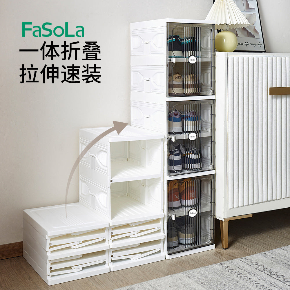 FaSoLa-Foldable-Shoe-Box---White,-6-Layers-1