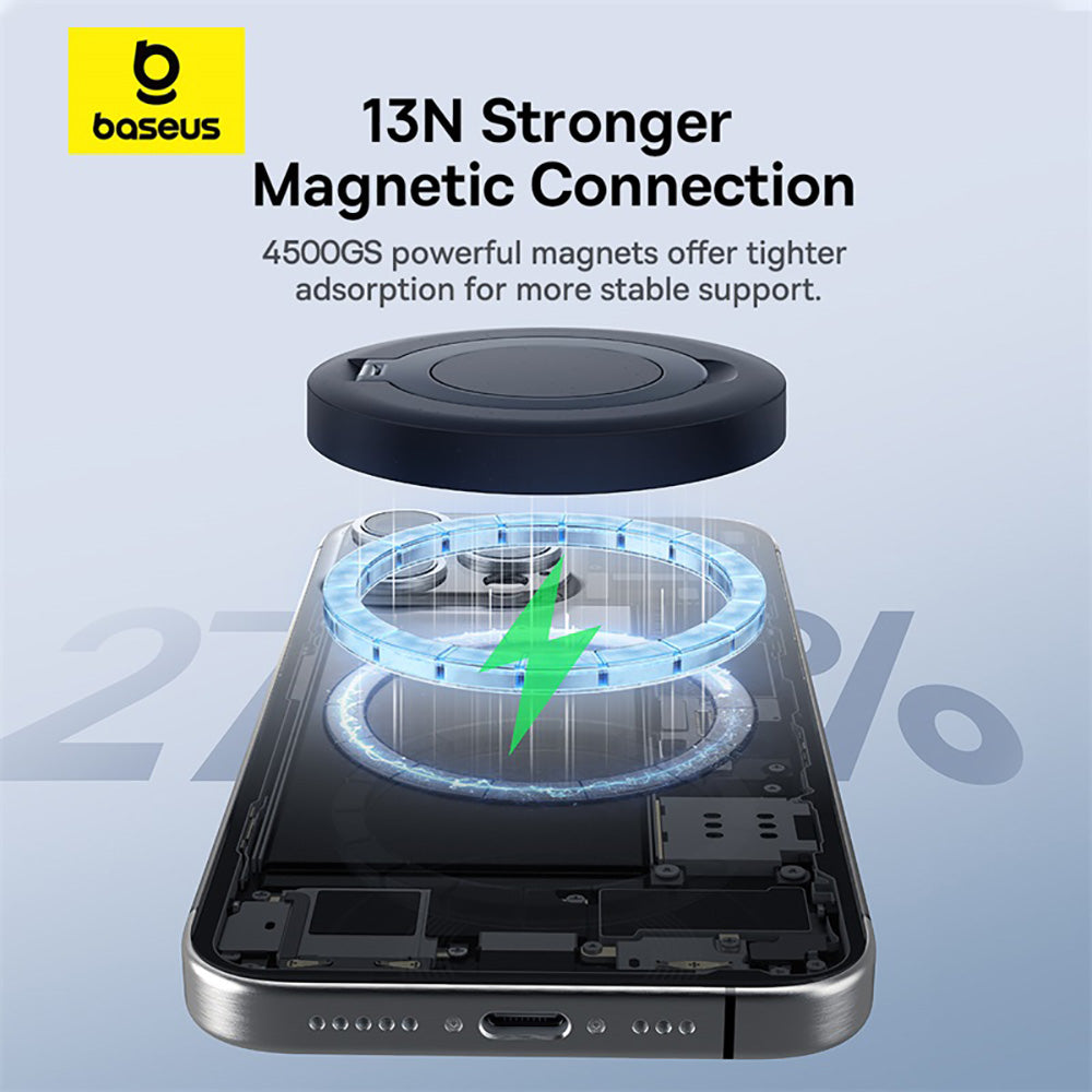 Baseus-Simple-Mini4-Magnetic-Wireless-Charging-Stand-Qi2-15W---Starry-Black-1