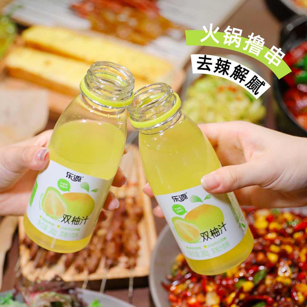 [Full-Case]-LeYuan-Double-Grapefruit-Juice---Korean-Pomelo-&-Israeli-White-Grapefruit-280ml*24-Bottles-1