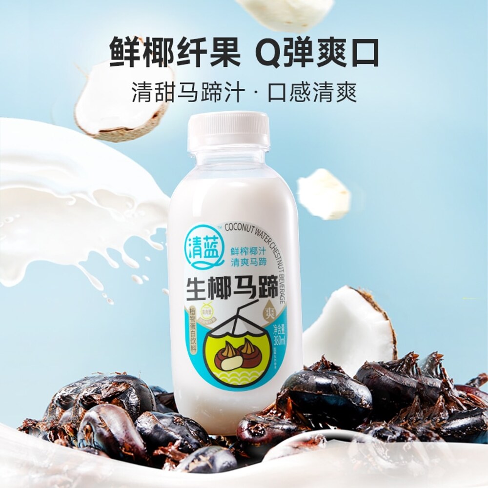 Qinglan-Coconut-&-Water-Chestnut-Plant-Based-Drink-–-380ml-×-15-Bottles-(Carton)-5